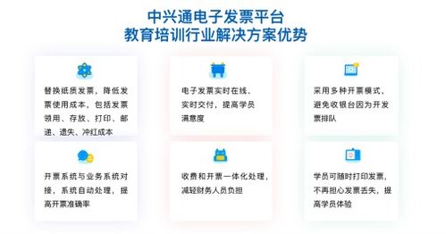 中兴通为教育培训行业提供电子发票一体化解决方案